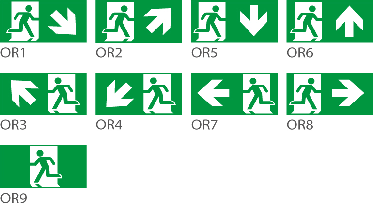 Additional pictograms for Orion LED II