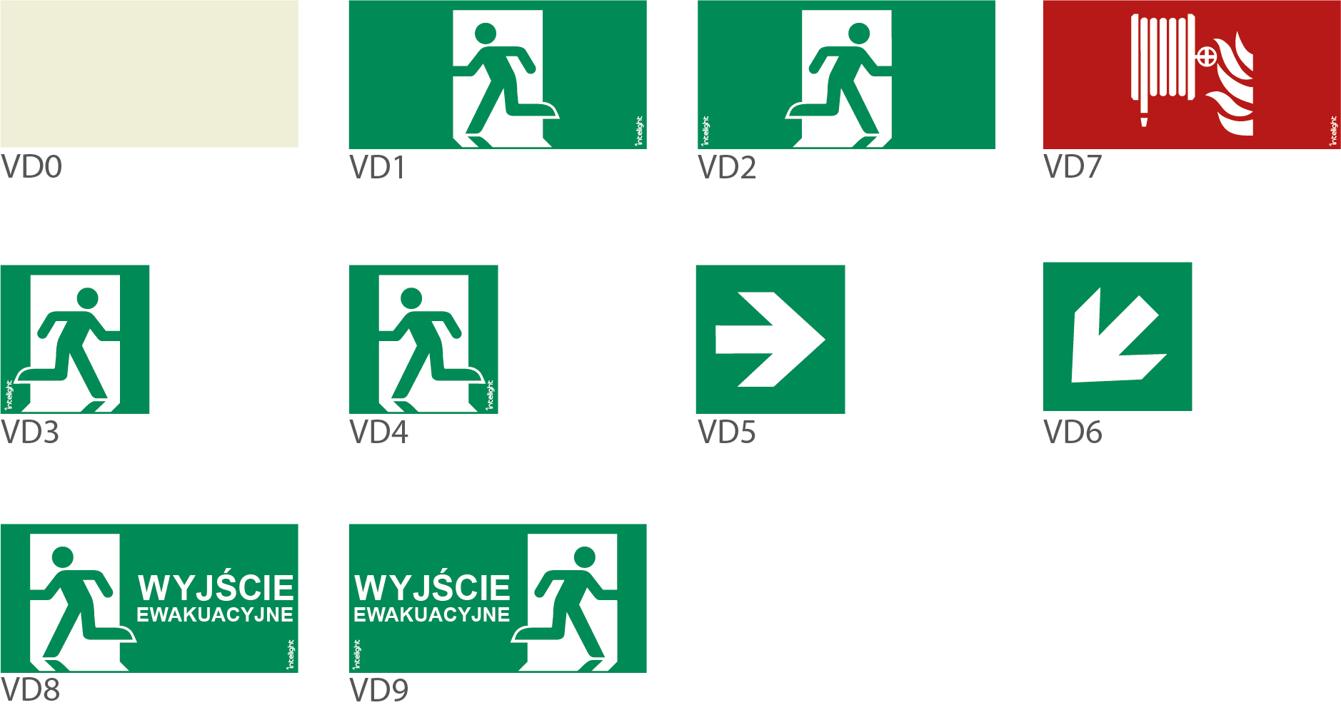 New (with logo) additional pictograms for Vella / Directo S